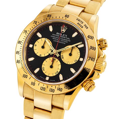 rolex gold daytona